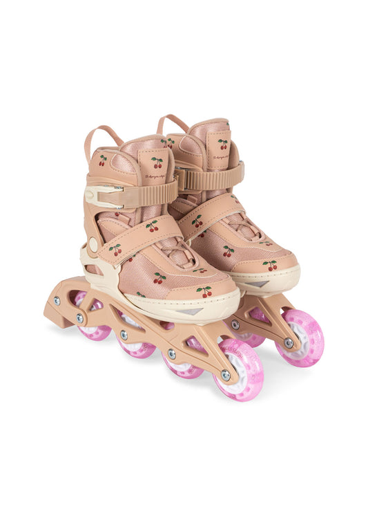 [Konges Slojd]Light up Roller Skates - Cherry Blush