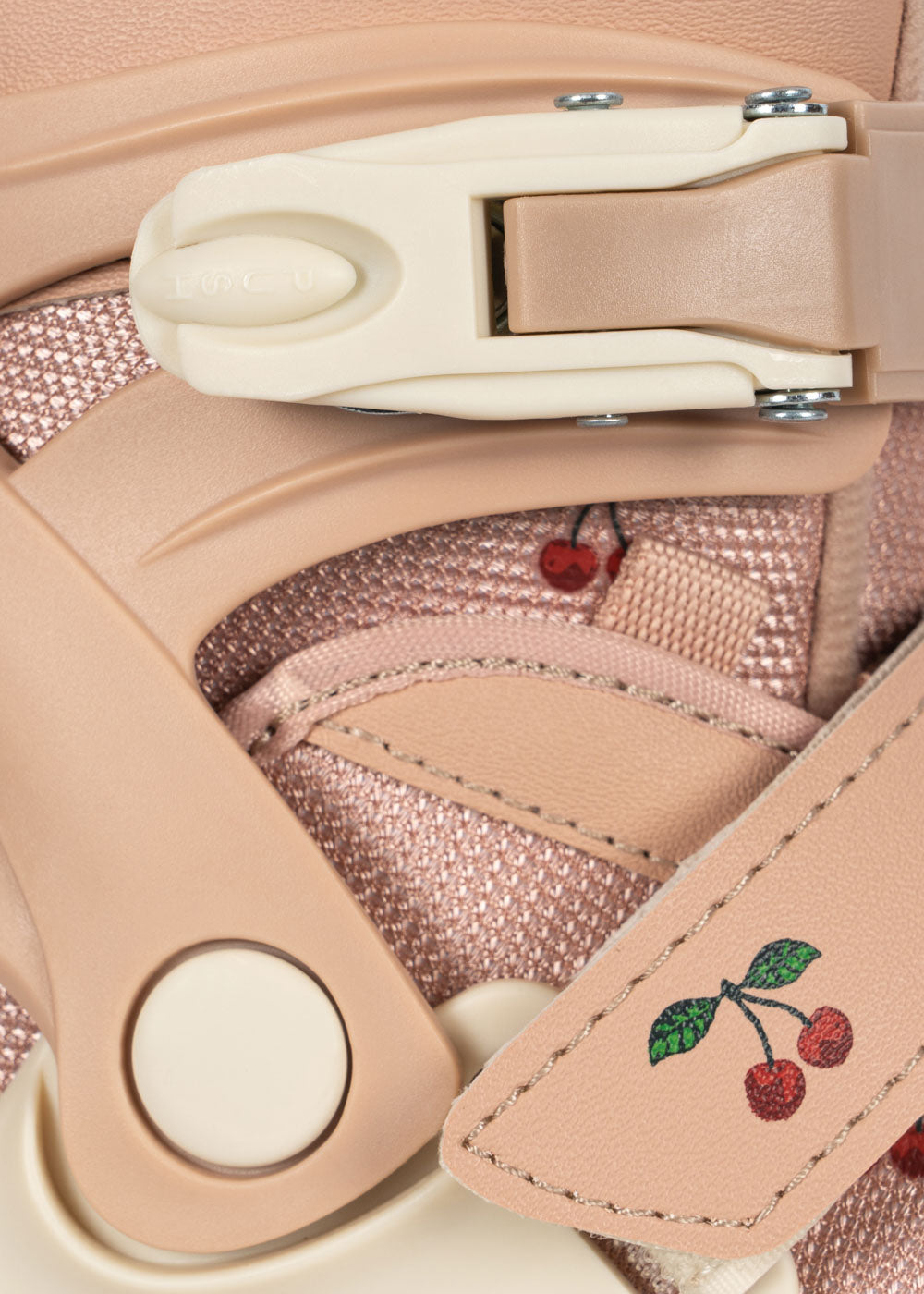 [Konges Slojd]Light up Roller Skates - Cherry Blush
