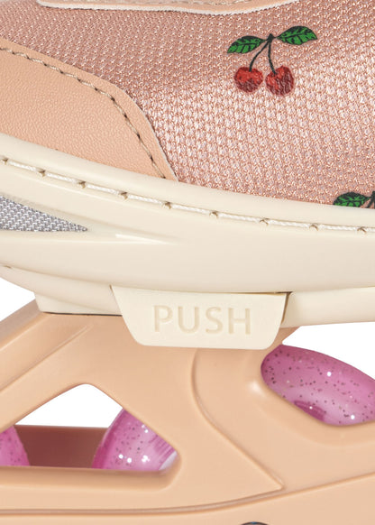 [Konges Slojd]Light up Roller Skates - Cherry Blush