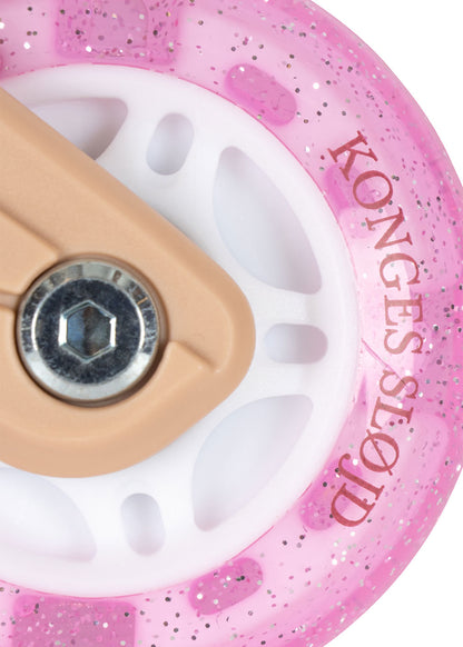 [Konges Slojd]Light up Roller Skates - Cherry Blush