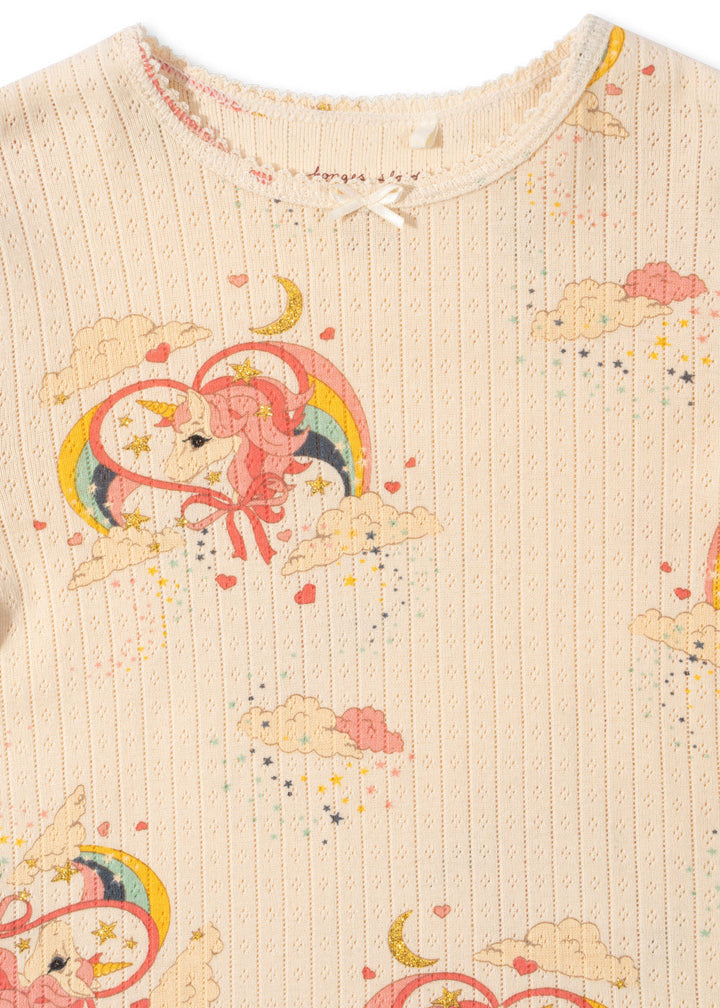 [Konges slojd] Minnie Glitter Blouse GOTS - Horn Stars