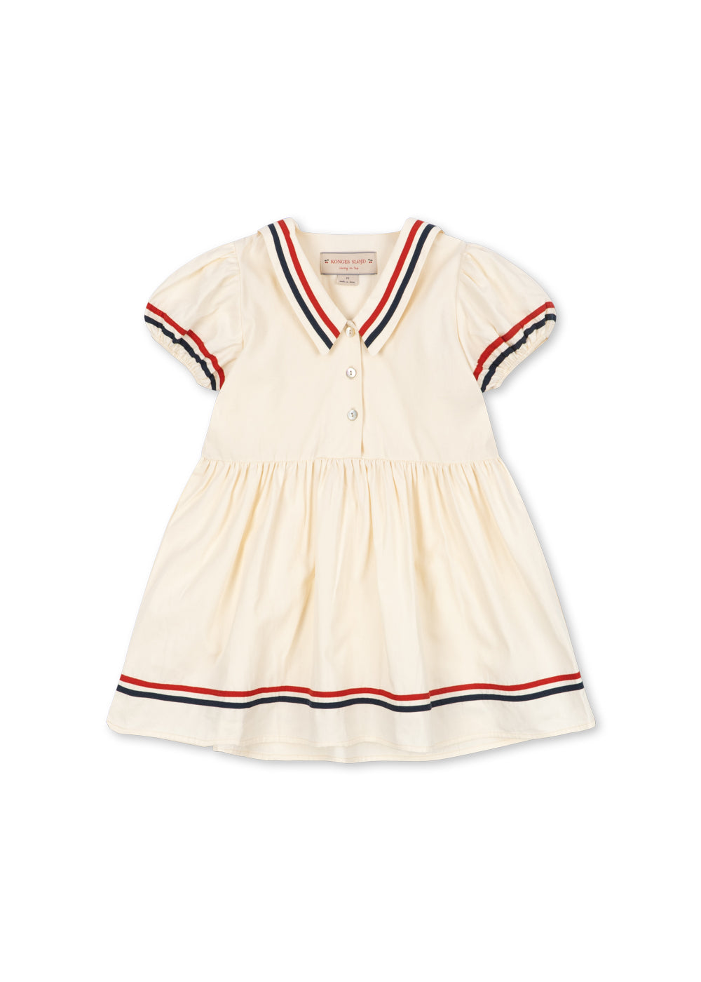 [Konges slojd] Allie Dress GOTS - Eggnog