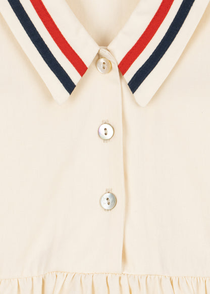 [Konges slojd] Allie Dress GOTS - Eggnog