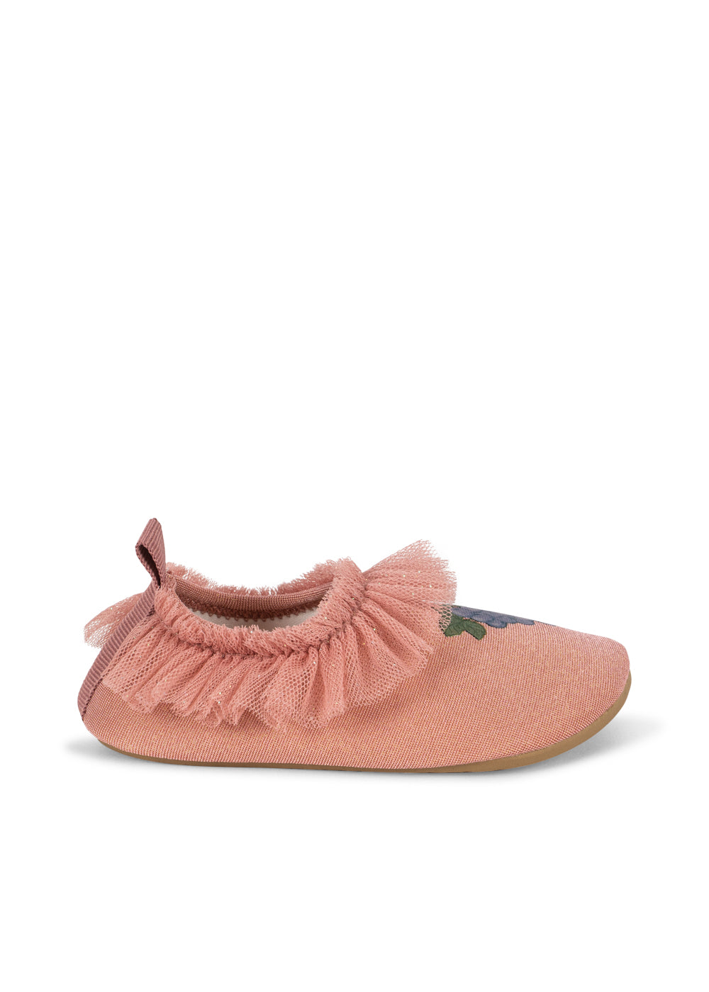 [Konges slojd] Amandine Frill Swim Shoes - Powder Pink