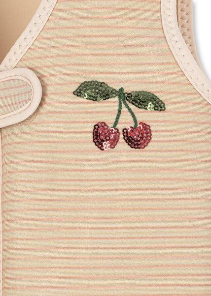[Konges slojd] Cherry Swim Vest - Rose Stripe