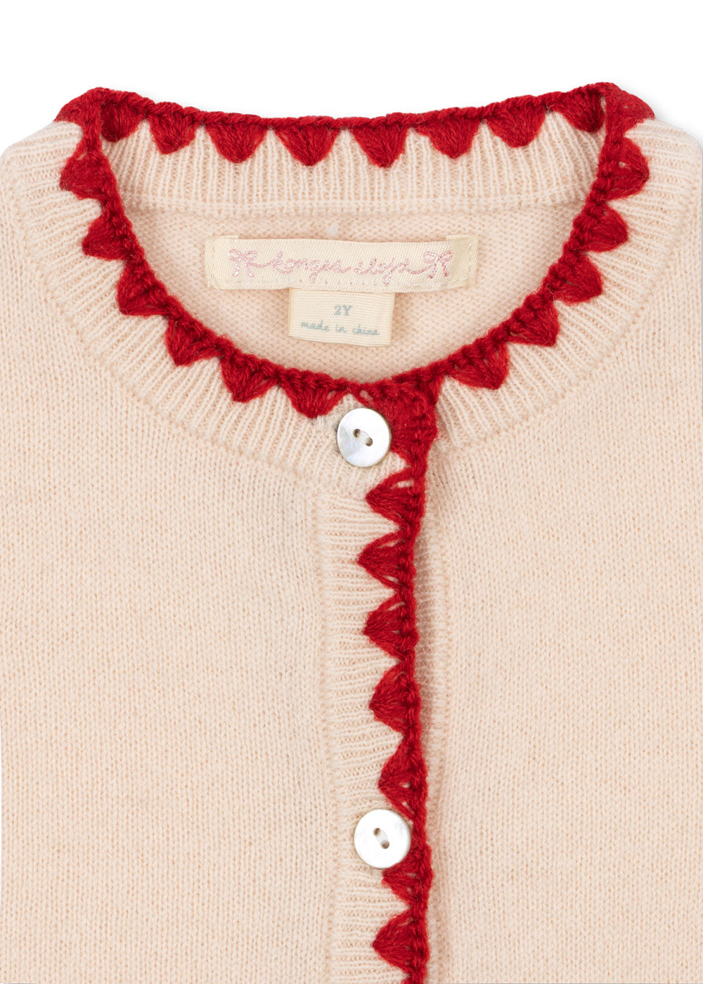 [Konges slojd] Collette knit Cardigan - Buttercream