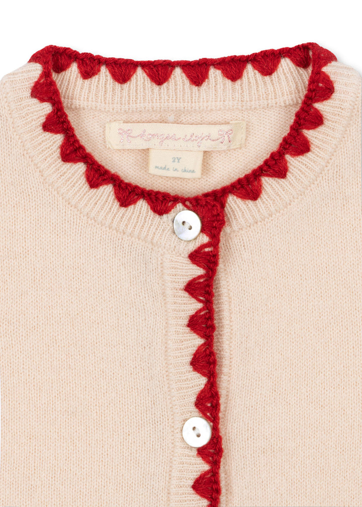 [Konges slojd] Collette knit Cardigan - Buttercream