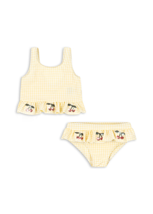 [Konges Slojd] Etta Bikini - Banana Almond Check