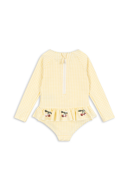 [Konges Slojd] Etta LS Swimsuit - Banana Almond