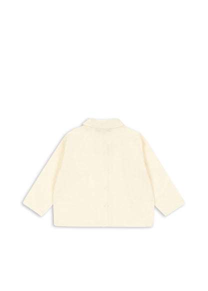 [Konges slojd] Evia Cherry Shirt GOTS - Cloud Cream