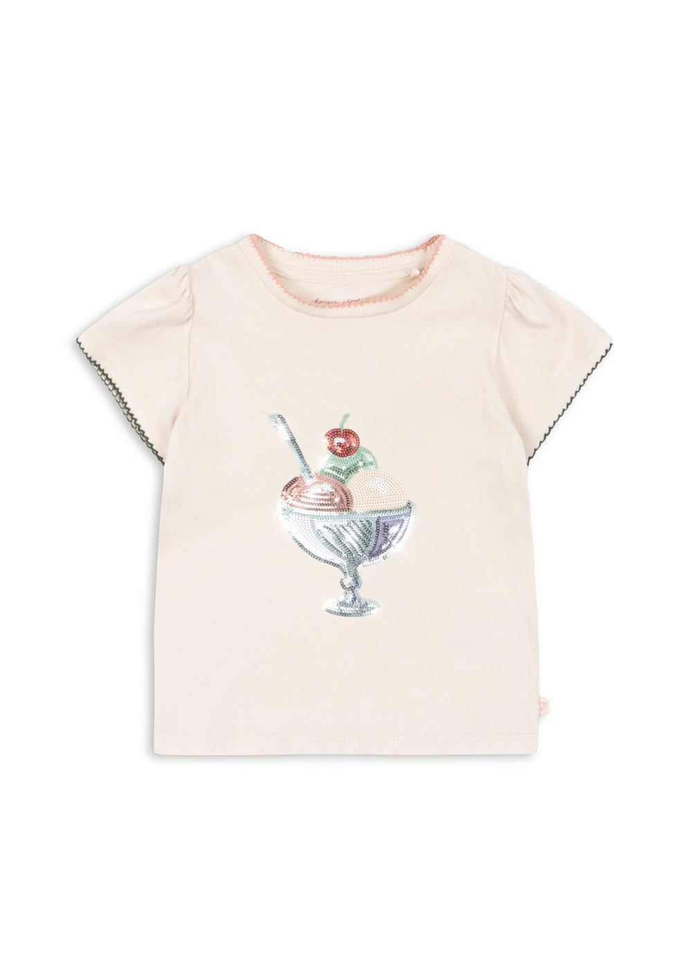 [Konges slojd] Famo Puff Tee GOTS - Buttercream
