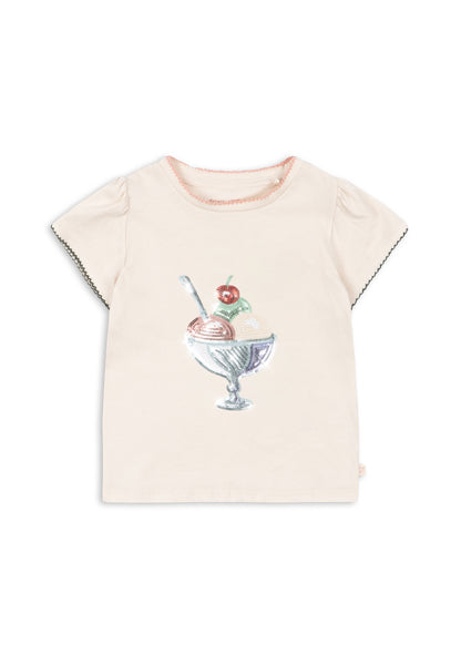 [Konges slojd] Famo Puff Tee GOTS - Buttercream