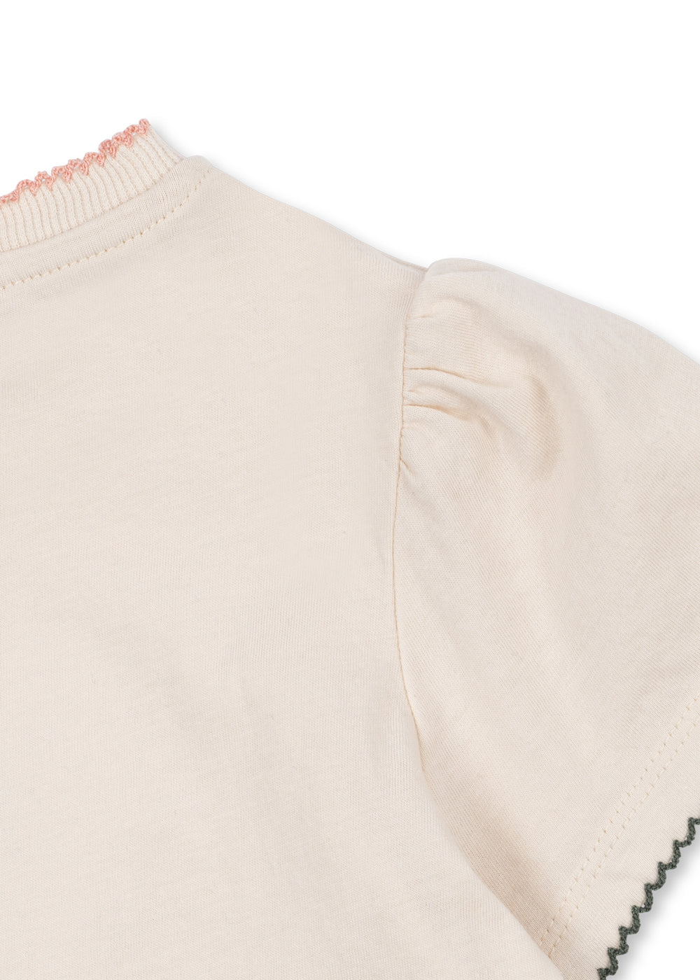 [Konges slojd] Famo Puff Tee GOTS - Buttercream