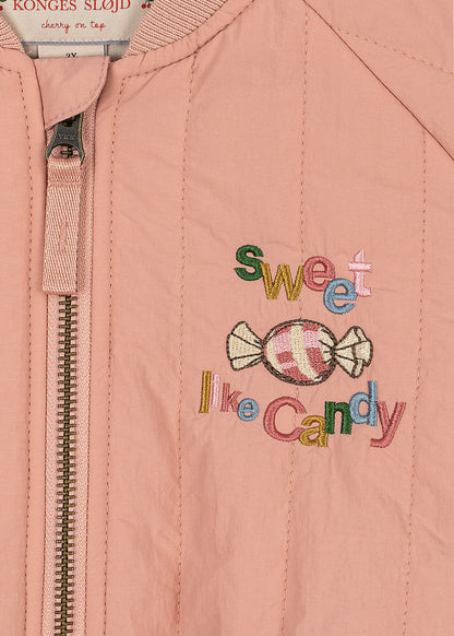 [Konges slojd] Juno Bomber Jacket - Cameo Brown