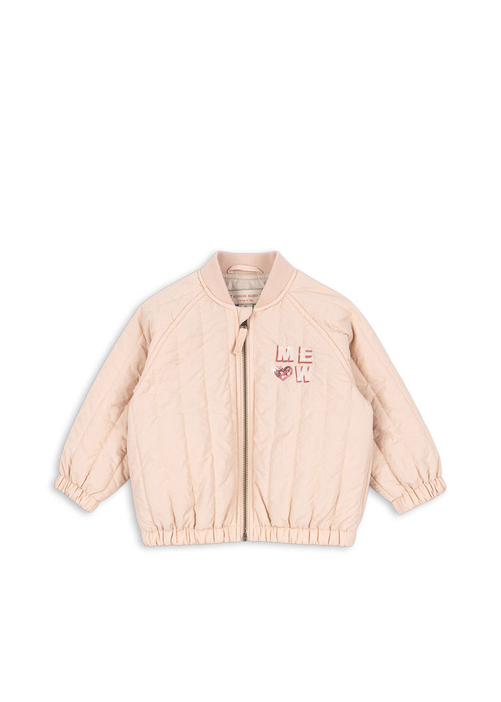 [Konges slojd] Juno Kitty Bomber Jacket - Cameo Rose
