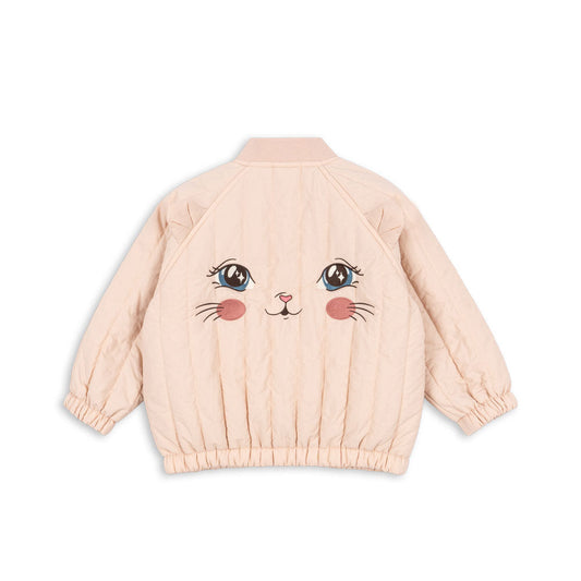 [Konges slojd] Juno Kitty Bomber Jacket - Cameo Rose