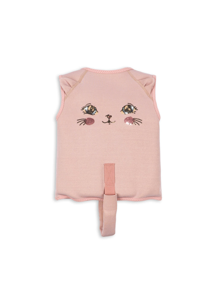 [Konges slojd]Kitty Swim Vest - Powder Pink
