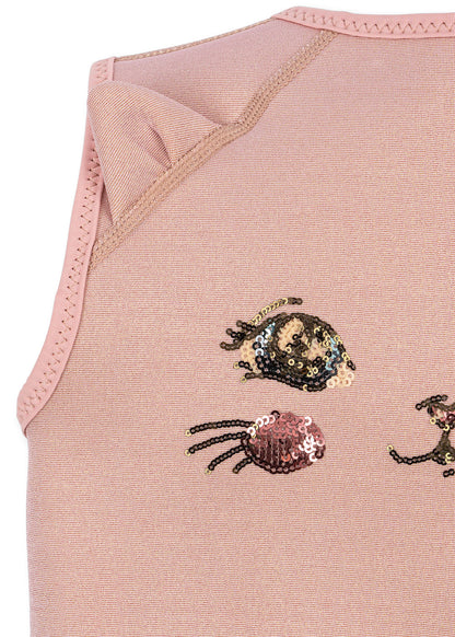[Konges slojd]Kitty Swim Vest - Powder Pink