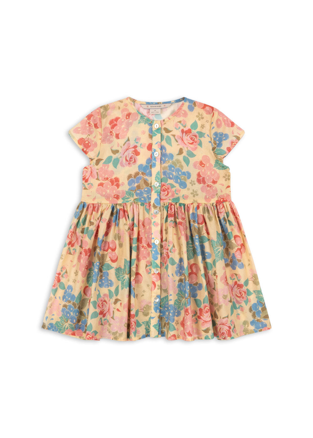 [Konges slojd] Pacey SS Dress GOTS - Bloomiegrape