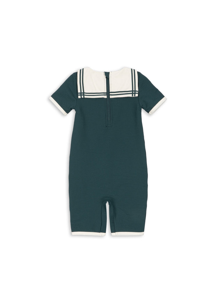 [Konges Slojd] Sailor Swim Onesie GRS - Sea Moss