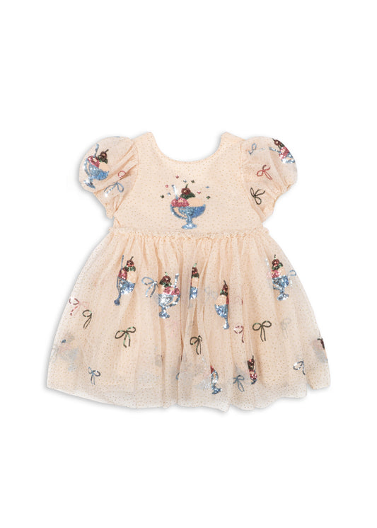 [Konges slojd] Yvonne Puff Dress - Gelato