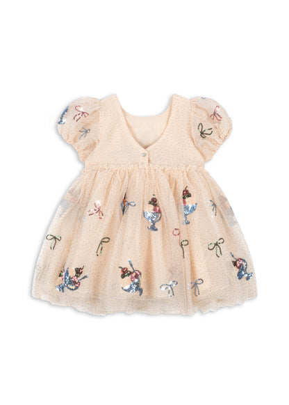 [Konges slojd] Yvonne Puff Dress - Gelato