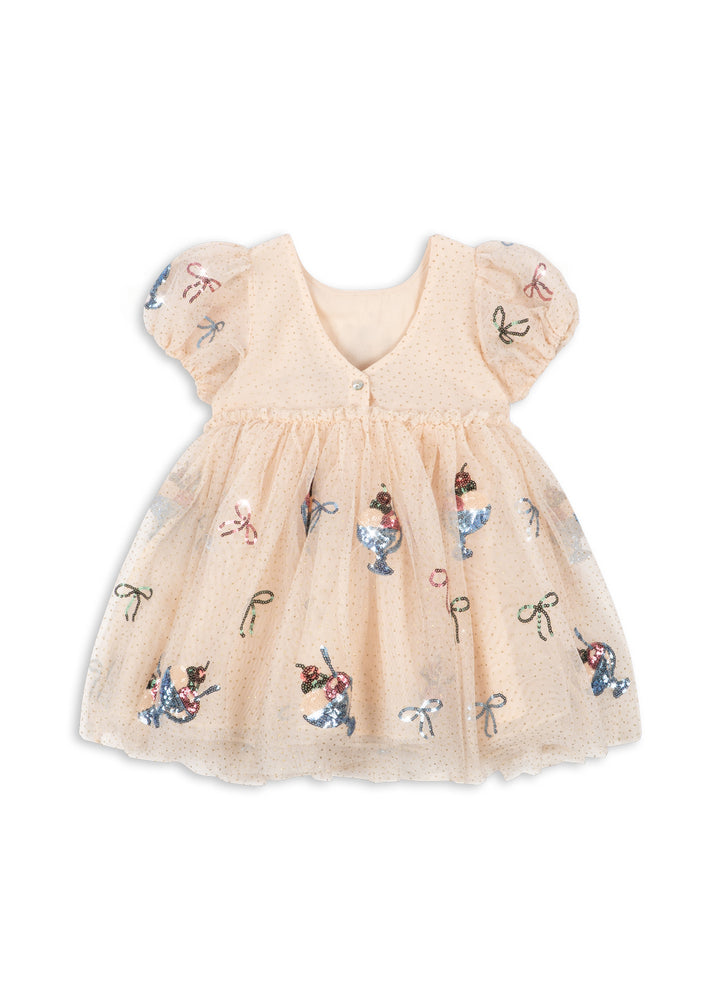 [Konges slojd] Yvonne Puff Dress - Gelato