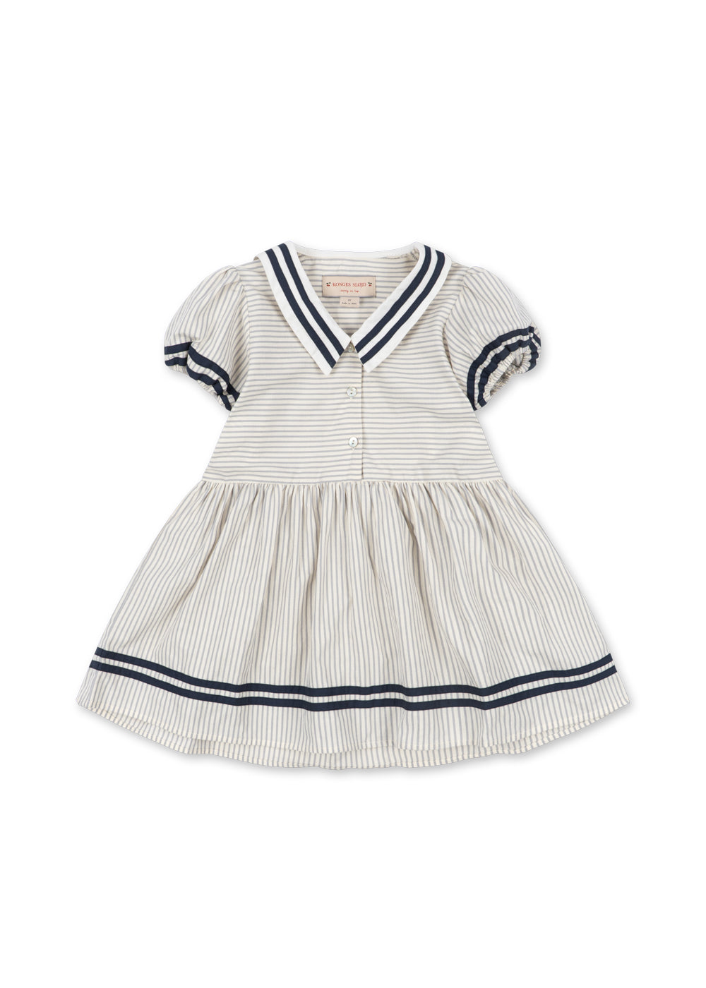 [Konges slojd] Allie Sailor Dress GOTS - Bleu Stripe