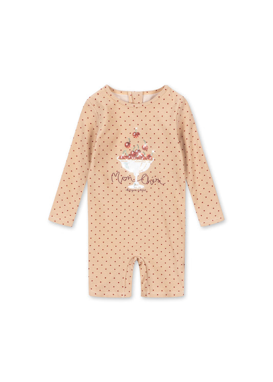 [Konges slojd]Amandine Swim Onesie - Emboldened Dot