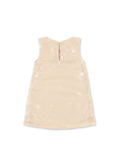 [Konges slojd]Aries Sequin Dress GRS - White Smoke