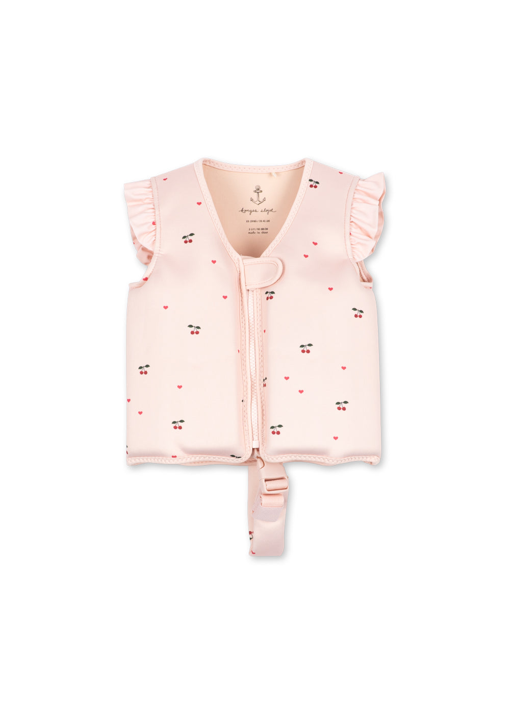 [Konges slojd] Avery Swim Vest - Cherry Coeur Rose