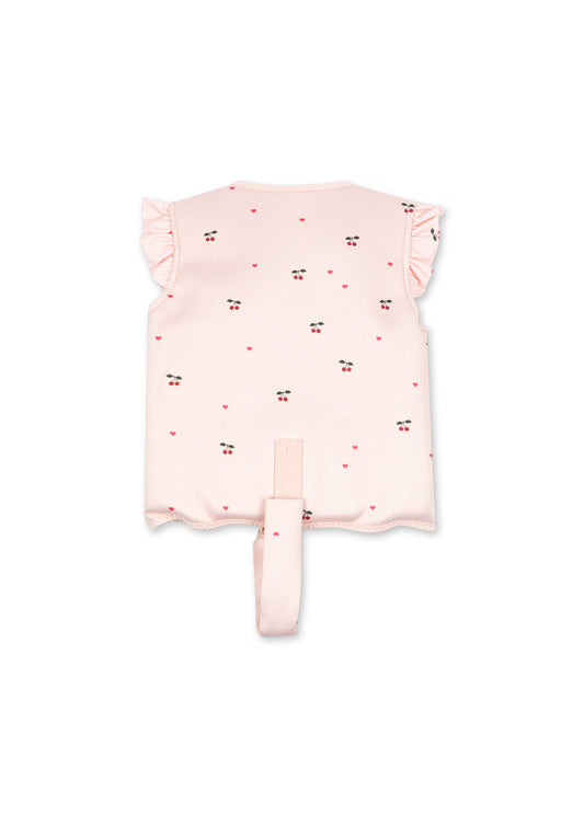 [Konges slojd] Avery Swim Vest - Cherry Coeur Rose
