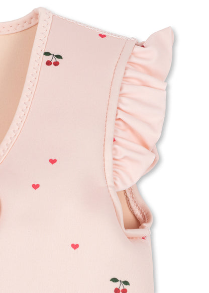 [Konges slojd] Avery Swim Vest - Cherry Coeur Rose
