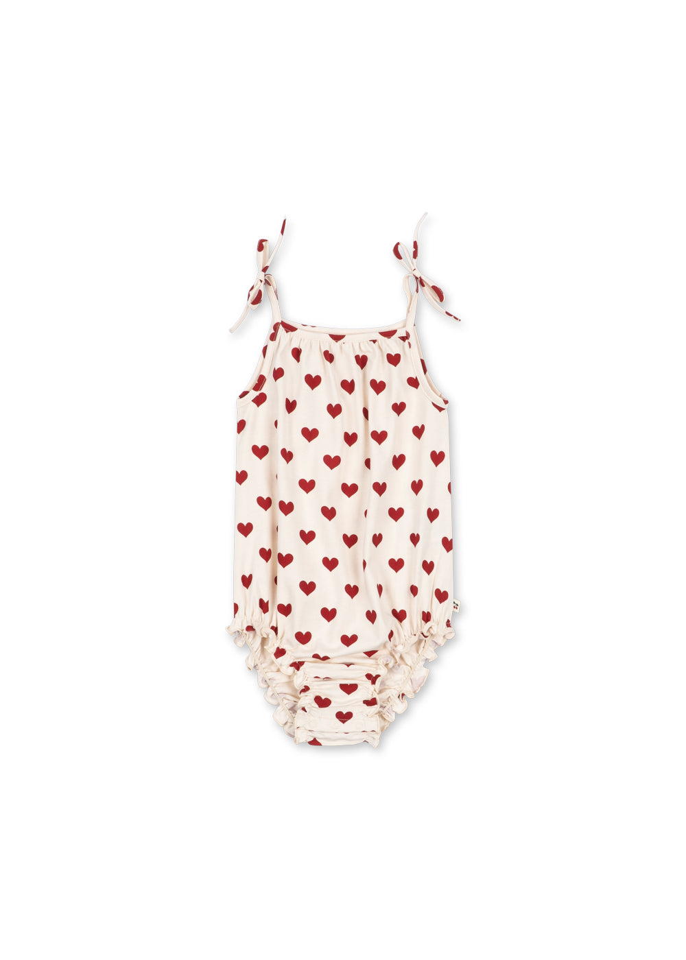 [Konges slojd]Basic Strap Body GOTS - Amour Rouge