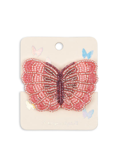 [Konges Slojd]Butterfly Beaded Hair Clip - Butterfly