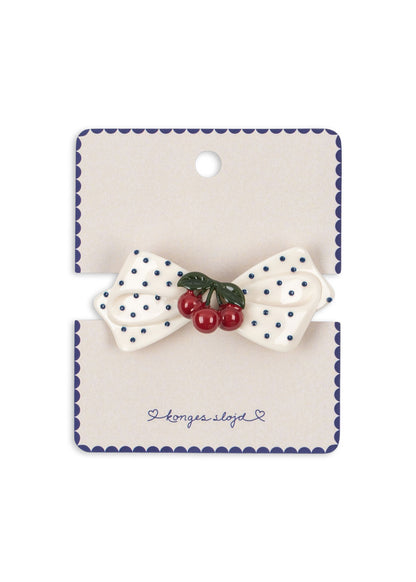 [Konges Slojd] Cherry Dot Hair Clip - Multi