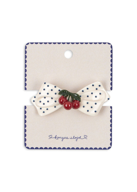 [Konges Slojd] Cherry Dot Hair Clip - Multi