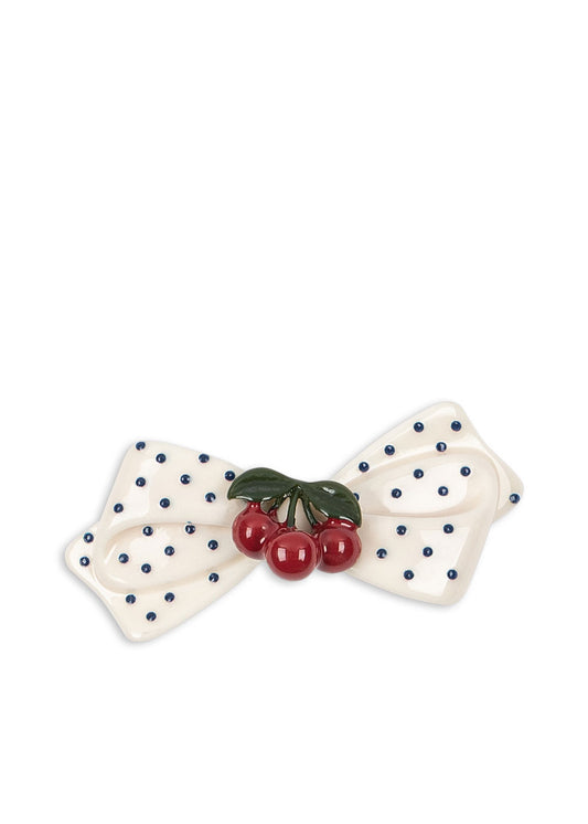 [Konges Slojd] Cherry Dot Hair Clip - Multi