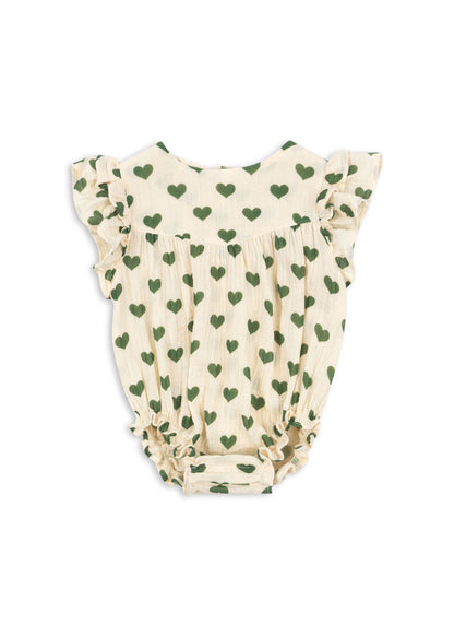 [Konges slojd] Coco Romper GOTS - Amour Verde