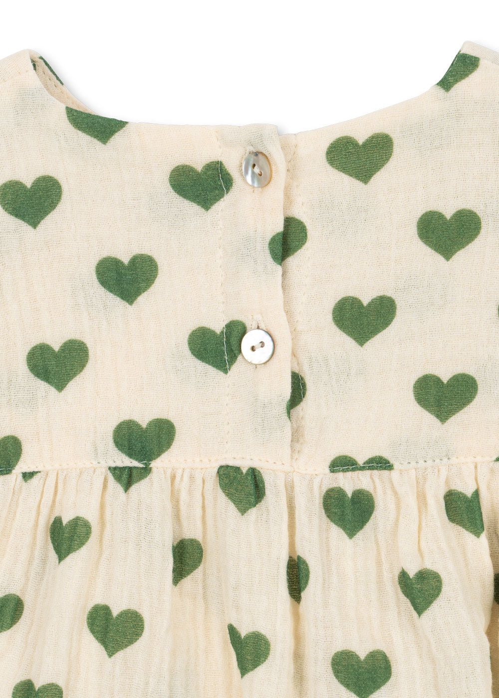[Konges slojd] Coco Romper GOTS - Amour Verde