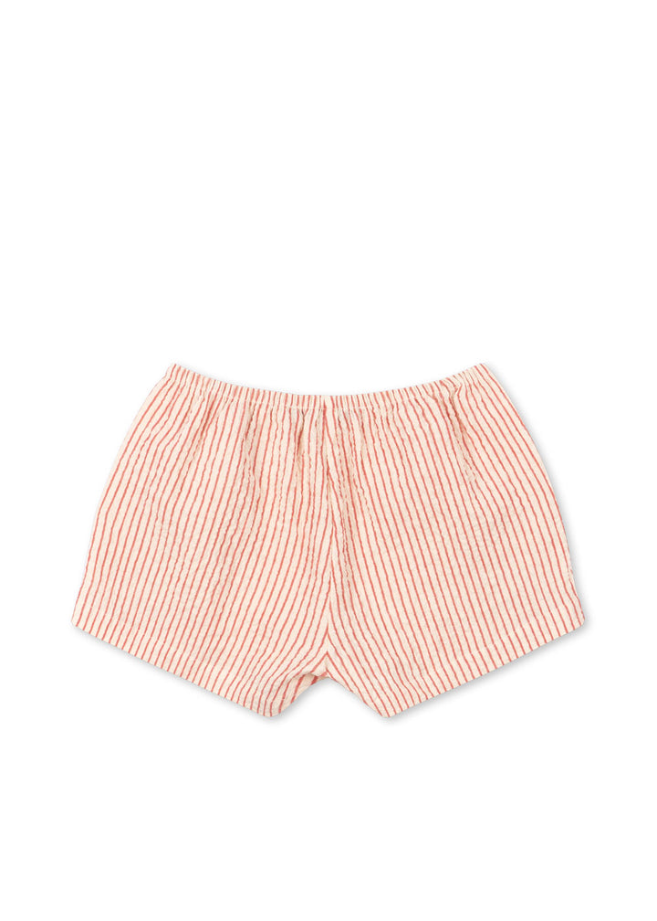 [Konges slojd] Ellie Frill Shorts GOTS - Amour Stripe