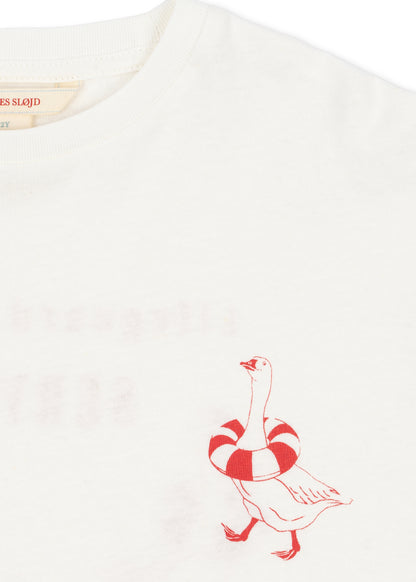 [Konges slojd]Era Tee OCS - Off White / Lifeguard Service