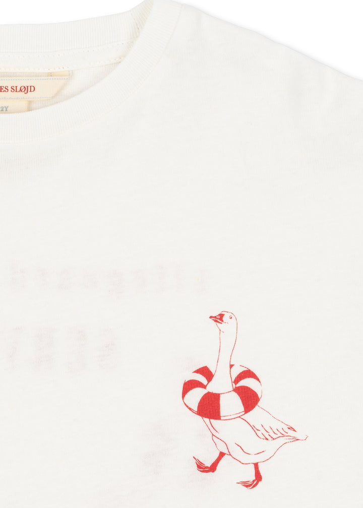 [Konges slojd]Era Tee OCS - Off White / Lifeguard Service