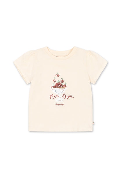 [Konges slojd] Famo Puff Tee GOTS - Ecru