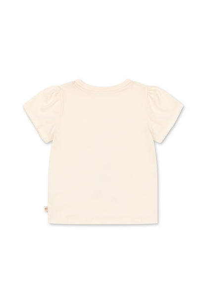 [Konges slojd] Famo Puff Tee GOTS - Ecru