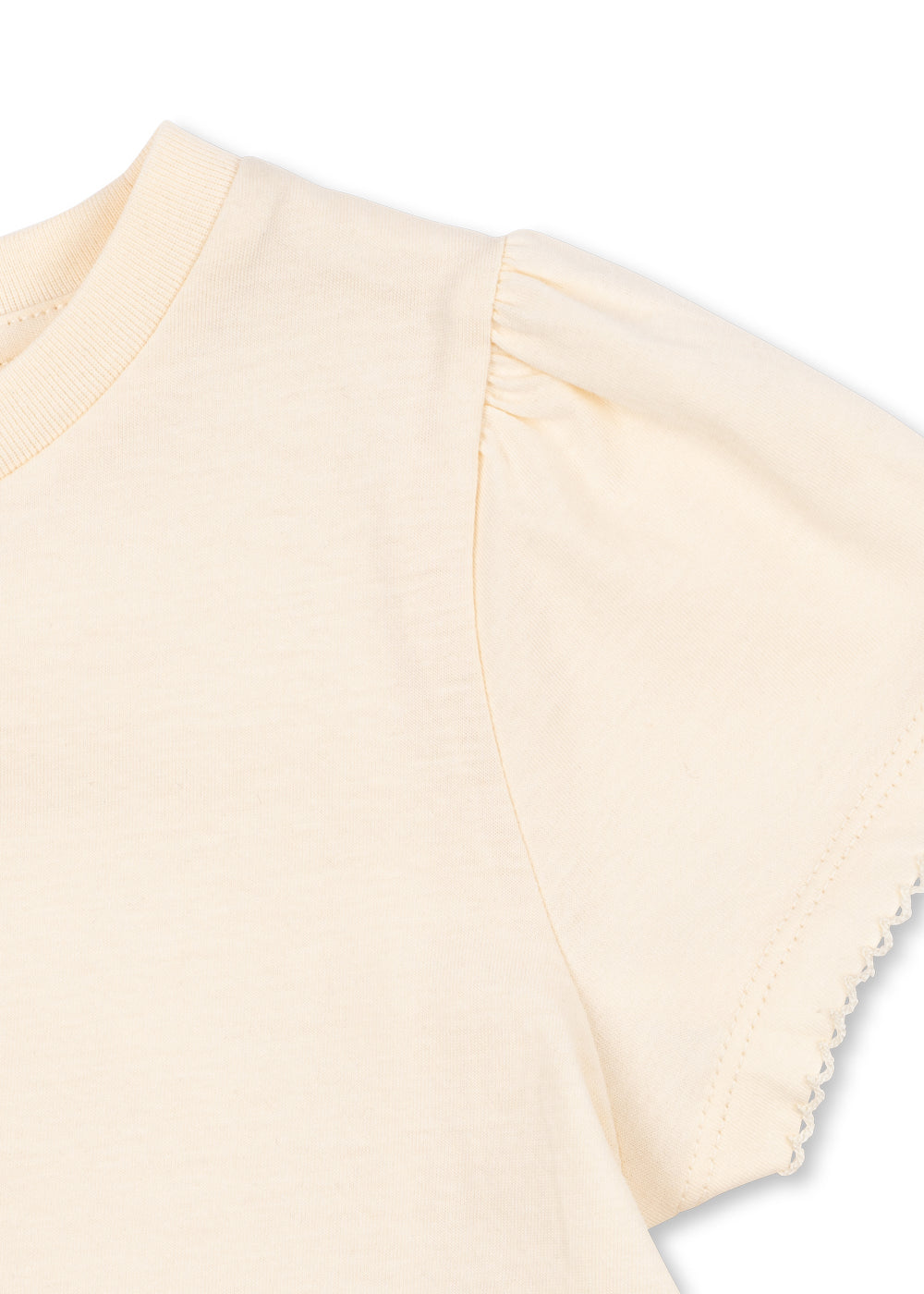 [Konges slojd] Famo Puff Tee GOTS - Ecru