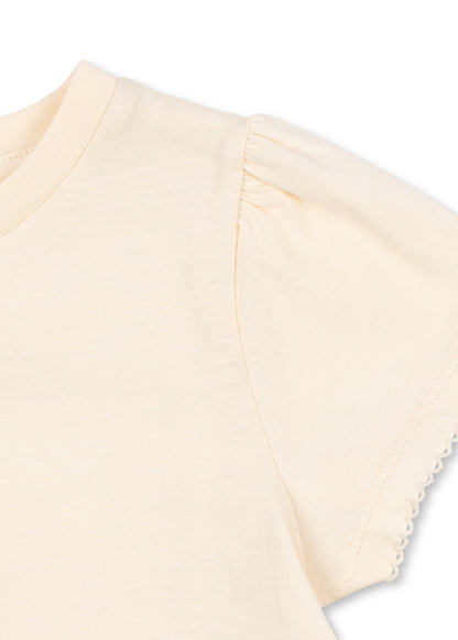 [Konges slojd] Famo Puff Tee GOTS - Ecru