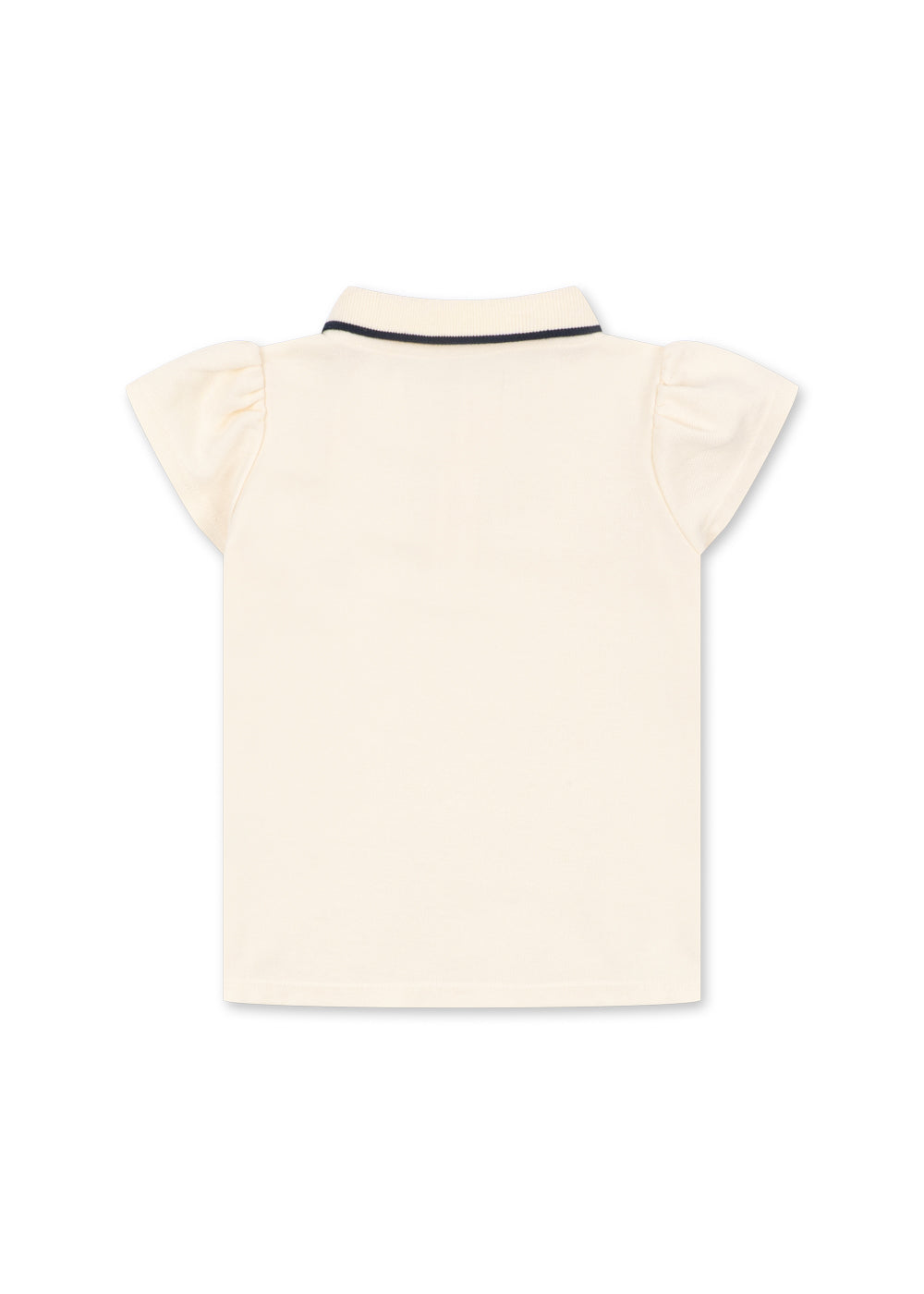 [Konges slojd] Florita Polo Shirt GOTS - Antique White