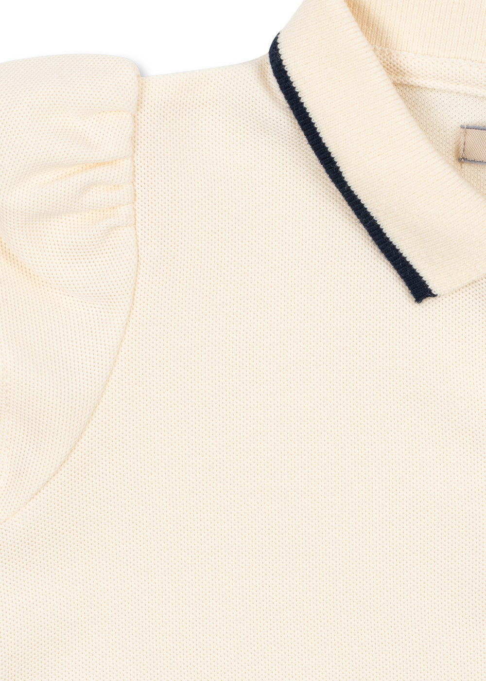 [Konges slojd] Florita Polo Shirt GOTS - Antique White