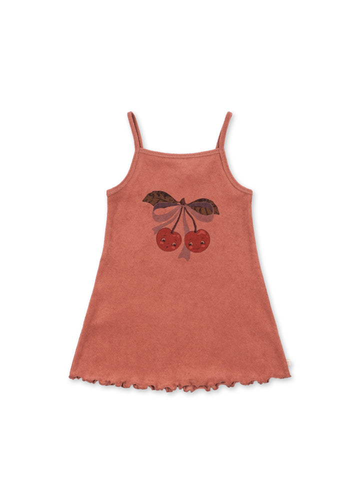 [Konges slojd]Itty Strap Dress GOTS - Canyon Rose
